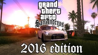 Gta San Andreas graphics mod 2016 Edition V1