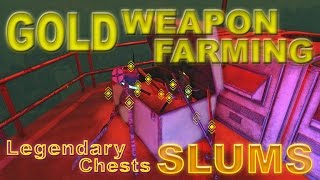 GOLD WEAPON FARMING In Dying Light - Using Hard Locked Chests (Legendary Chest Locations In Slums)