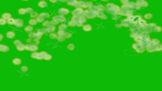 Green Screen Particles Motion background Футаж частицы кружатся вставка наложение хромакей