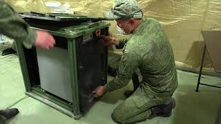 Развертывание полевого госпиталя для приема и лечения больных COVID-19 в Чите
