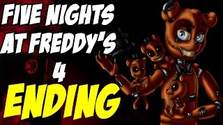 Five Nights at Freddy's 4 ENDING Final Boss Bite of 87' Fight  Extras The Final Chapter