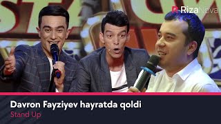 Stand Up - Davron Fayziyev hayratda qoldi