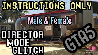 *PATCHED* GTA5 | Director Mode Glitch: *NEW* Female & Male Full Instructions ONLY Modded Outfits