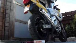 Yamaha TDM 850 4TX Barracuda Hex-Oval Exhaust. MOTODELUXE.BE