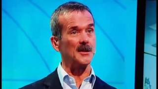 Canadian Astronaut Chris Hadfield Blunder On BBC About Going To The Moon