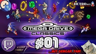 Livestream ► SEGA Mega Drive Classics - [GERMAN / BLIND] - #01 - Livestream vom 12.01.2019 (Switch)