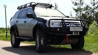 Внедорожная подготовка Mitsubishi Pajero sport 2 off road (тест драйв)