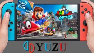 Yuzu Canary [Switch Emulator] - Super Mario Odyssey [HD-Gameplay] v1.0.4571. OpenGL #9