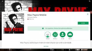 Max Payn androidlere nasıl indirilir