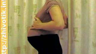 Большой силиконовый живот / Big silicone belly
