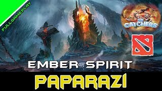 Paparazi Plays Ember Spirit Mid VS Tinker 7.19d 2018 Dota 2 - Pro Fullgameplay