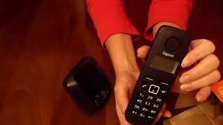Обзор радиотелефона Gigaset A116 Black (S30852H2801S301) из Rozetka/
