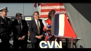 Behind the Scenes - USS Gerald R. Ford (CVN 78) Christening Ceremony