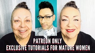 Simple and Quick Makeup Tips for Mature Women LIVE! Exclusively for my Patron Fans