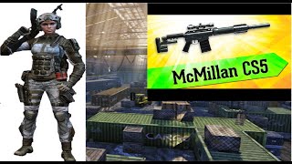 Самый читерский ствол в Warface(McMilan CS5) на Ангаре.