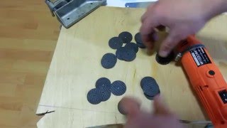 ОТК. Диски из стекловолокна для мини болгарки dremel. Китай.