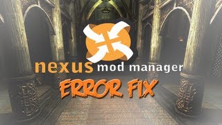 Nexus Mod Manager - Can Not Open Error Fix - Turn Annotations On!