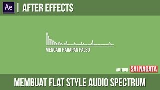 After Effects - Membuat Flat Styled Audio Spectrum