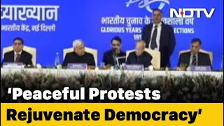 Amid CAA Protests, Pranab Mukherjee Talks Of Authoritarianism, Dissent