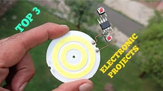 TOP 3 ELECTRONIC PROJECTS WITH MOSFET IRFP450, IC LM3886 & NE555.