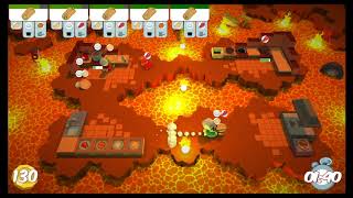 [Overcooked: Level 5-2] 2-Player OUTDATED World Record Score: 260
