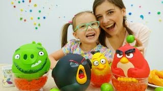 Развивающее видео: яблочное варенье с Angry Birds.