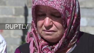 Russia: Tearful grandparents overwhelmed after children of IS found safe in Iraq *EXCLUSIVE*