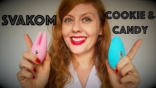SVAKOM Cookie and Candy - Foreplay Vibrators - Review by Venus O'Hara