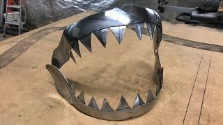 Cool Shark Jaw Metal Art!