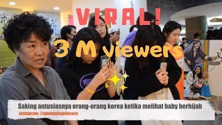 [SOCIAL EXPERIMENT] ANTUSIAS ORANG KOREA KETIKA MELIHAT ANAK KECIL BERHIJAB DI KOREA