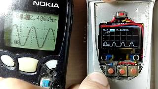 Пультоскоп Nokia 5510 & Samsung SSD1306 (мобилоскоп).