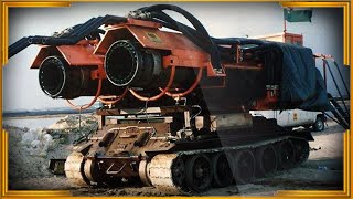 Что это за мега-танк на фотографии? Зачем ему реактивные двигатели?