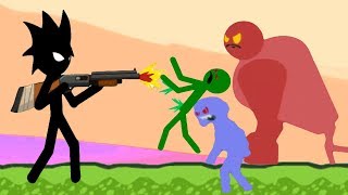 Stickman Zombie Shooter - Gameplay Walkthrough Chapter 5 _ Lab Of Madness (Stickman Games Android)