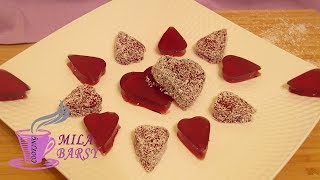 Желейные конфеты "Валентинки" | Простой рецепт | Jelly candies "Hearts"
