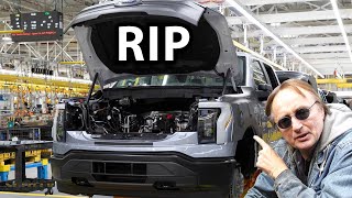Ford Shocks the Entire Car Industry by Shutting Down Production of the F-150 Lightning