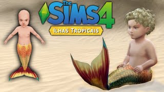 MERMAID TODDLERS! The Sims 4 - Toddler Mermaid Tail