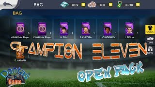 Champion Eleven - Open Pack Hazard,Cuadrado,Khedira.