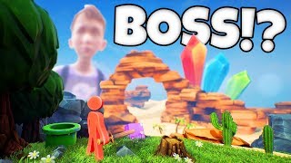 INSANE OVERPOWERED BOSS BATTLE!  | Supraland