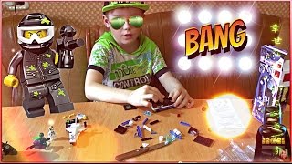 Дети играют в лего Lego | Распаковка Escorting Police Truck series 126| 2015 HD