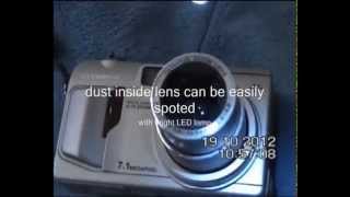 Digital Camera Express Sensor & Lens Cleaning Internal Dust Removal No Opening & No Service