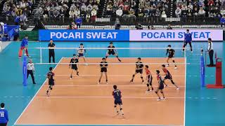 [決勝] 東山高校 - 駿台学園  第2セット 春高バレー 2020年1月12日(日)第72回全日本バレーボール高校選手権 volleyball