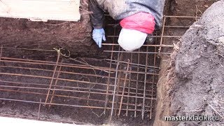 Фундамент 2м ГЛУБИНОЙ | Армирование в разных уровнях