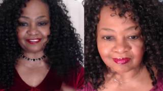 MANE CONCEPT AFRI NAPTURAL CARIBBEAN BUNDLE BRAID SASSY CURL 18 INCH 3 WEEK UPDATE
