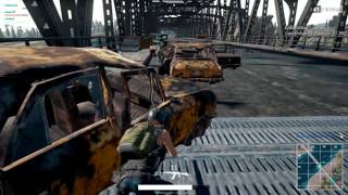Мясо на мосту (Засада) - Выпуск #1 [PLAYERUNKNOWN'S BATTLEGROUNDS] Ambush on the bridge. Series #1