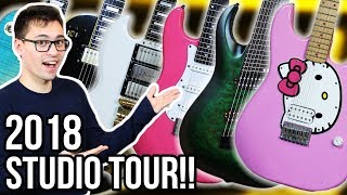 I Have Too Many Guitars... || 2018 Agufish Studio Gear Tour