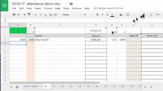 Set up Google Iteration to allow time stamping