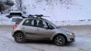 Suzuki SX4 on ice