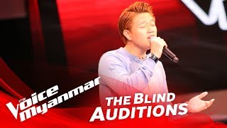Thet Noe Wai: "လြင့္ေနၿပီ" - Blind Audition - The Voice Myanmar 2018