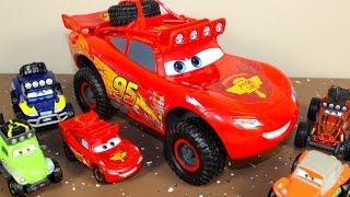 Off-Road Racin' Lightning McQueen 1:18 Scale  Radiator Springs 500 1/2 CARS TOON DVD
