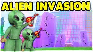 ALIENS INVADE MAD CITY | Roblox: Mad City (Rank 100) Season 2 Update